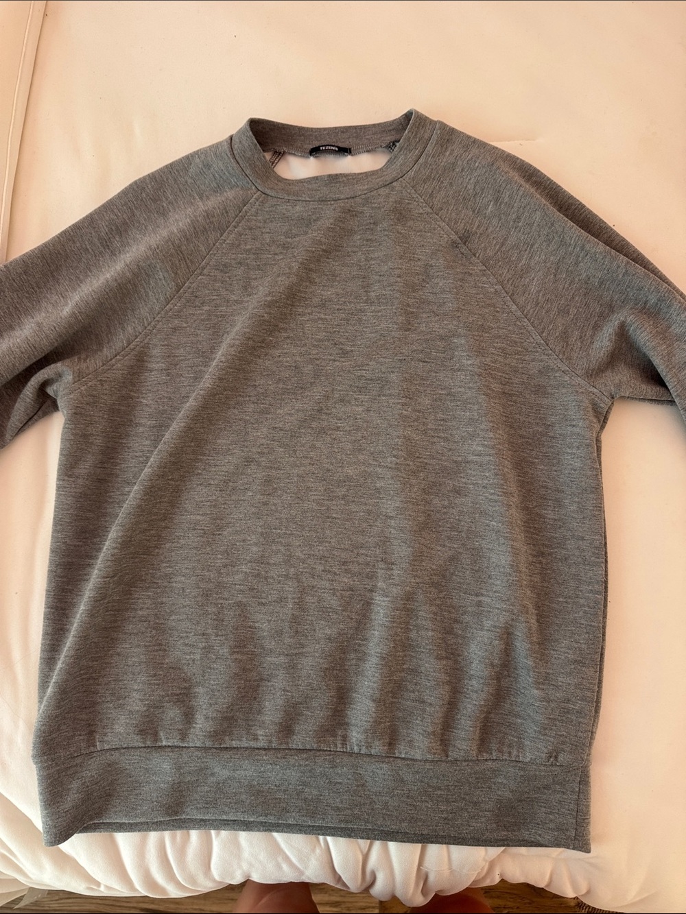 Kids Grey Crewneck Sweater